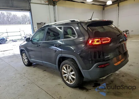 2015 Jeep Cherokee Limited from USA, damaged, VIN 1C4PJLDS0FW539166